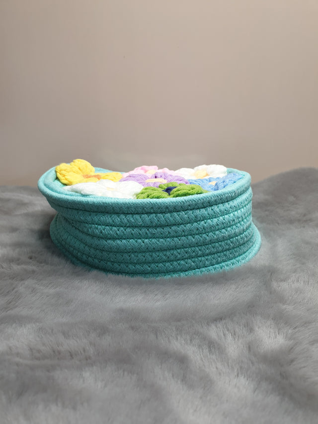 MA01 Stylish Round Woven Sling Bag