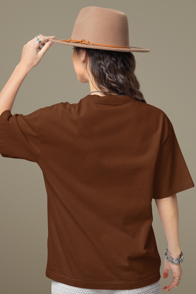 TA57 Premium Women Cotton CLOY Design OverSized Tshirt