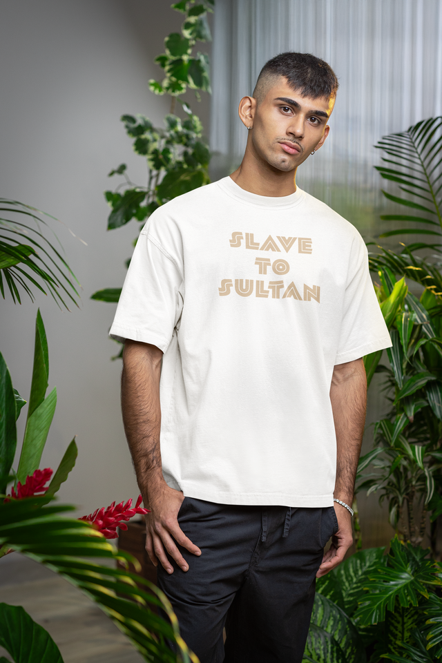 TA581 OverSized Slave To Sultan Premium Men Cotton Tshirt