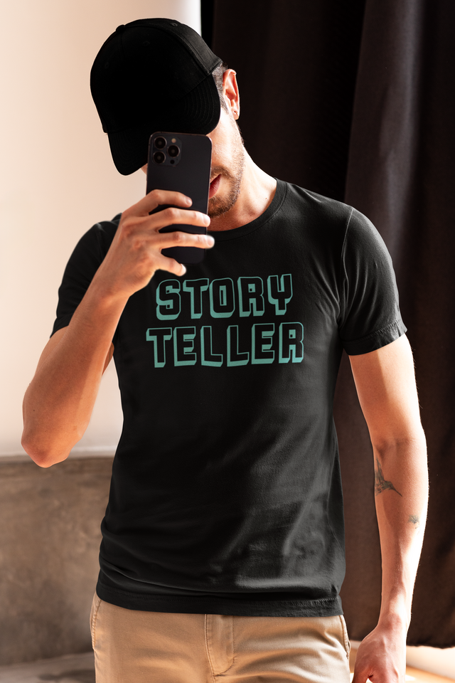 TA61 Premium Men Story Teller Cotton Regular Tshirt