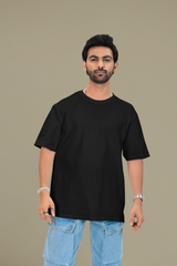 TA50 Premium Men Solid Cotton OverSized Tshirt