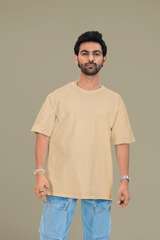 TA50 Premium Men Solid Cotton OverSized Tshirt