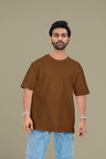 TA50 Premium Men Solid Cotton OverSized Tshirt