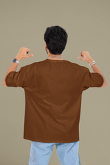TA50 Premium Men Solid Cotton OverSized Tshirt