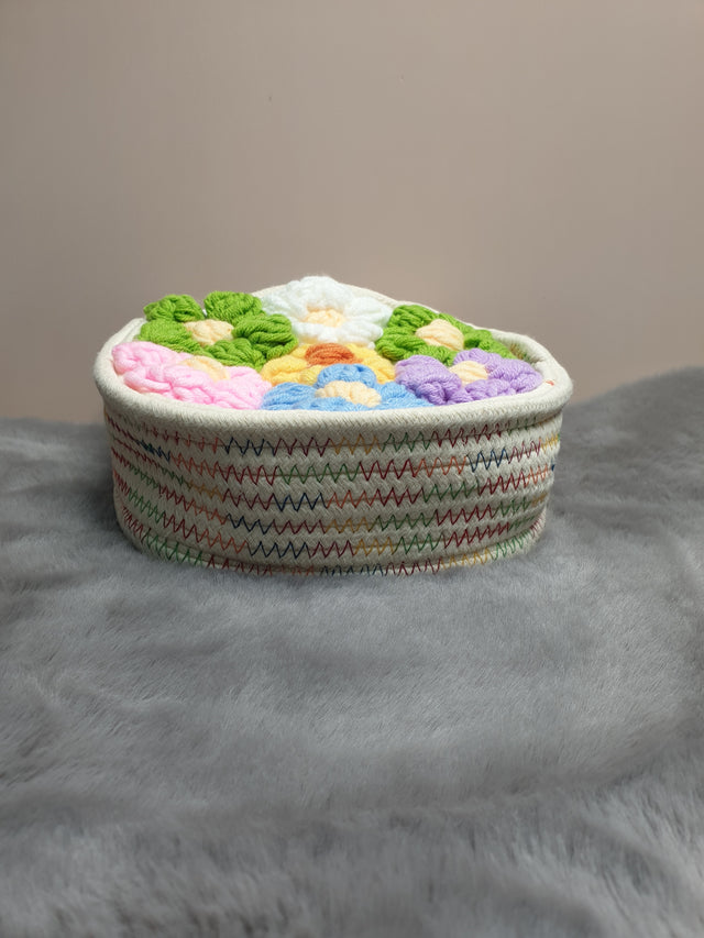 MA01 Stylish Round Woven Sling Bag