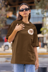 TA06 Premium Cotton Tedy Design OverSized Tshirt