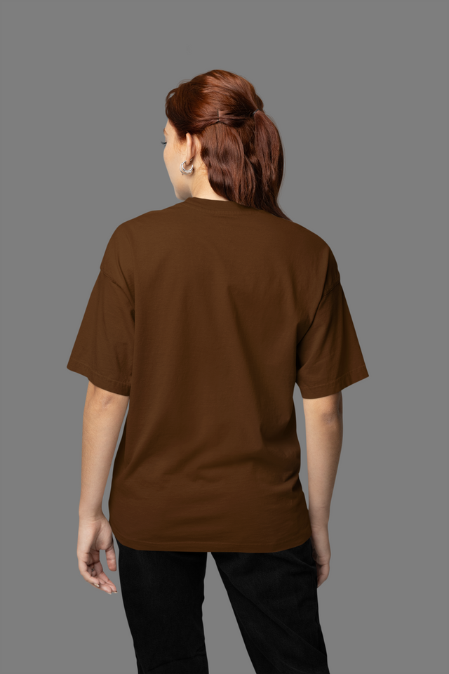 TA19 Stay Positive Premium Brown Tshirt