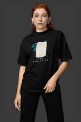 TA19 Stay Positive Premium Black Tshirt