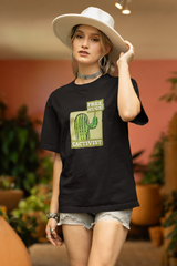 TA54 Free Hugs Premium Cotton OverSized Tshirt