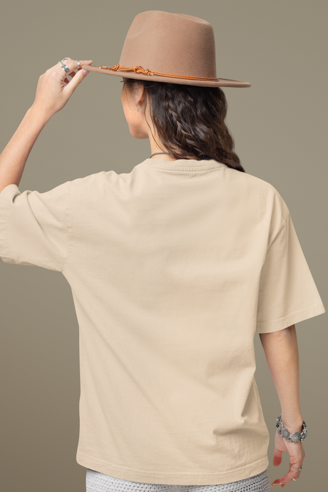 TA57 Premium Women Cotton CLOY Design OverSized Tshirt