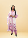 D07 Premium Purple Party Wear Cotton Suit