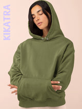 TA01 Premium Solid Women Winter Hoodie