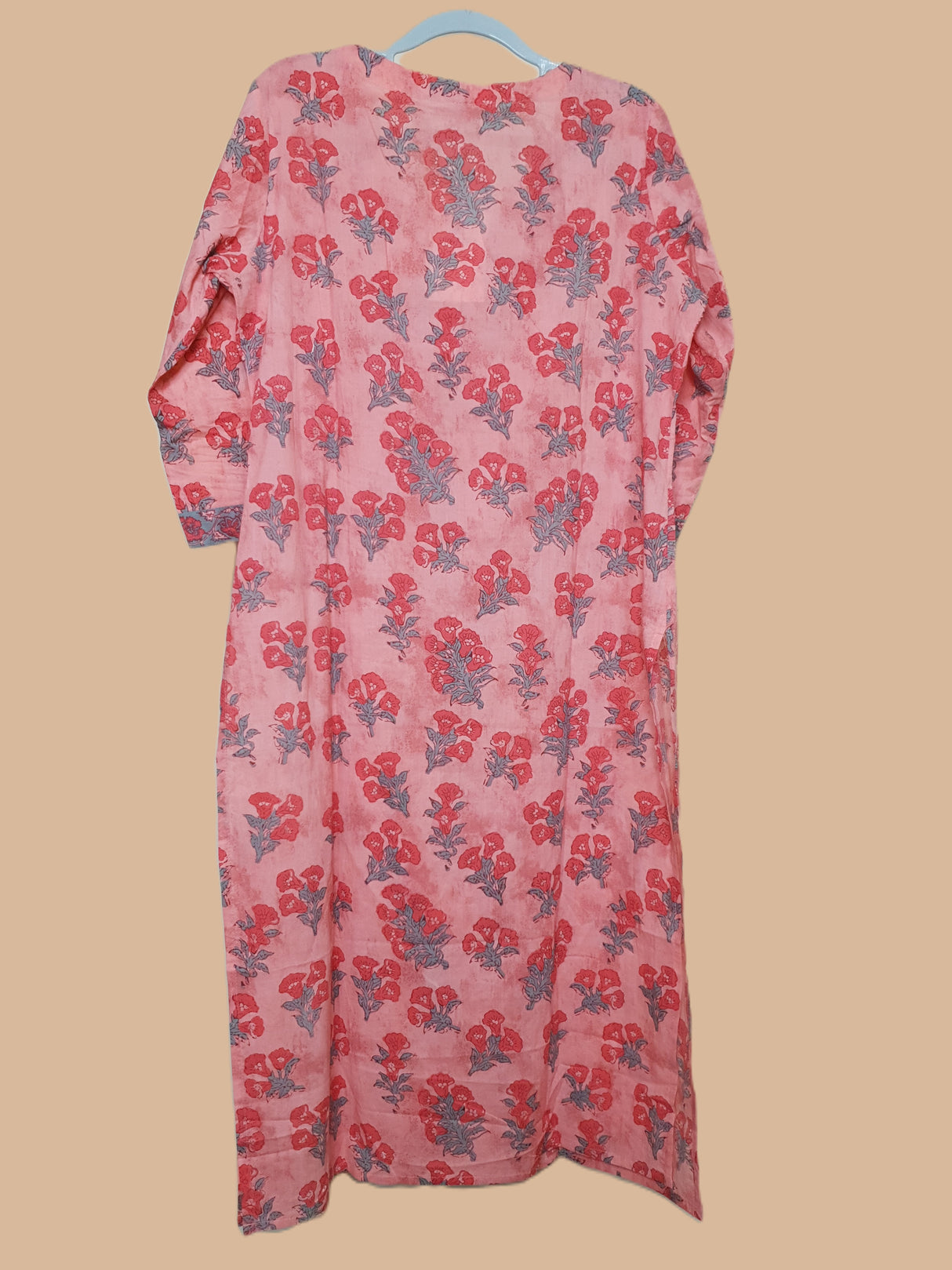 R01 Gajri Beautiful Cotton Kurti