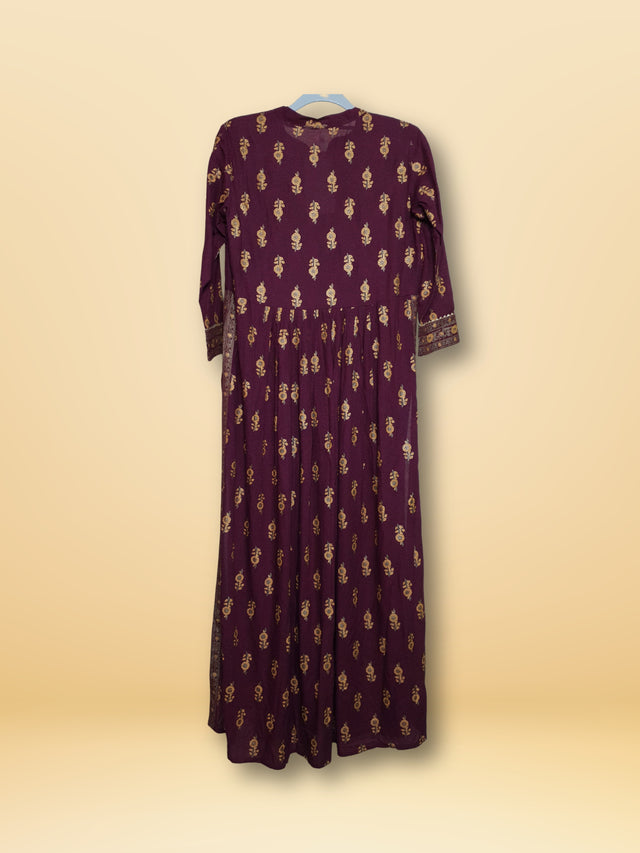 R32 Premium Long Rayon Beautiful Kurti