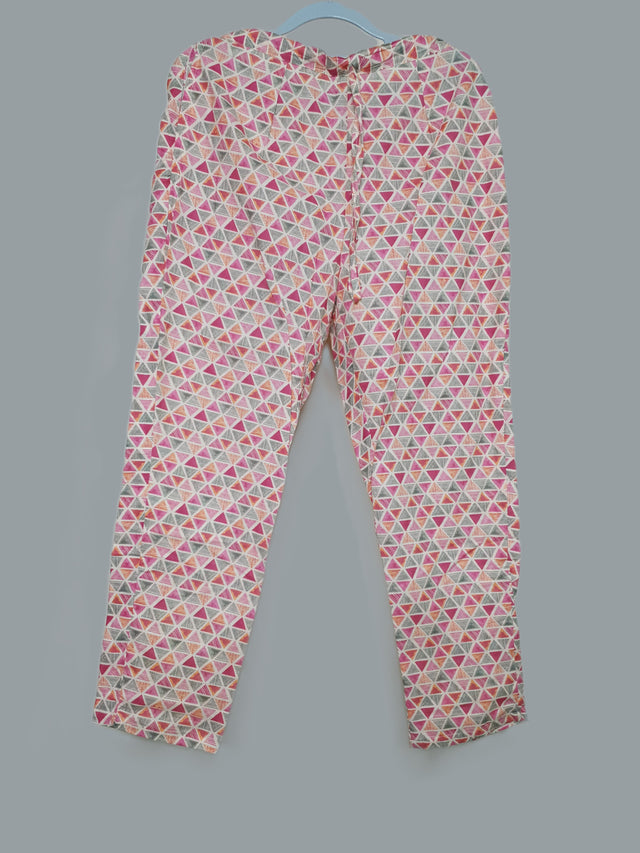 R48 Elegant Premium Flower Motif Cotton Design Suit